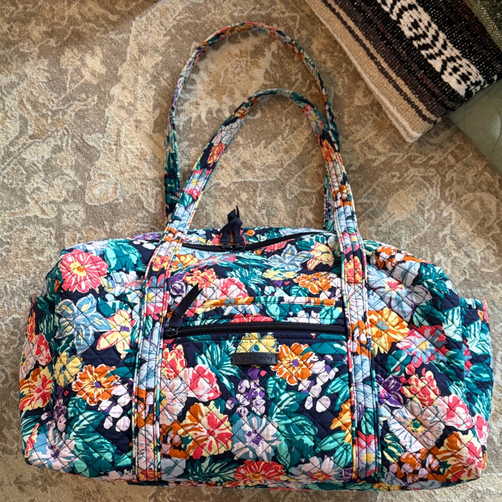 Vera Bradley Multicolor Floral Travel Bag